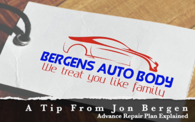 Jons Auto Body Tips – Tips #1 Advance Repair Plan